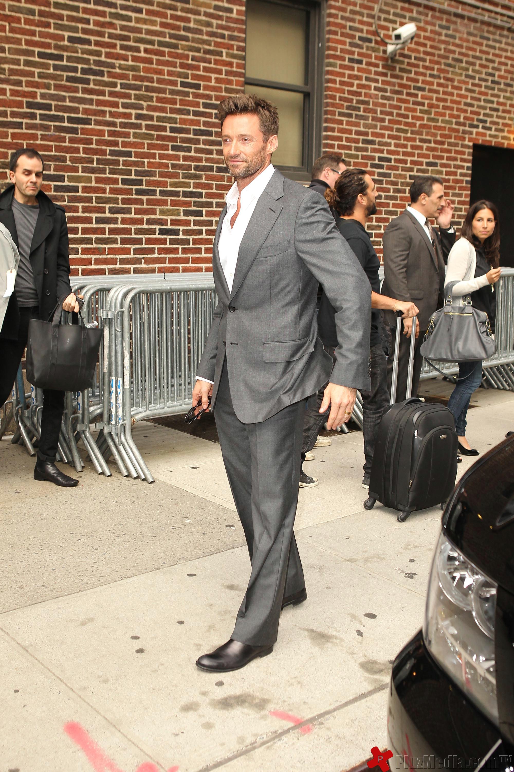 Hugh Jackman at 'The Late Show With David Letterman at the Ed Sullivan | Picture 95303